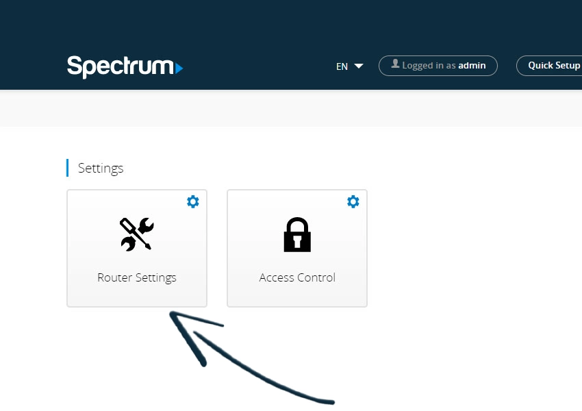 Reboot the Modem via Router Settings