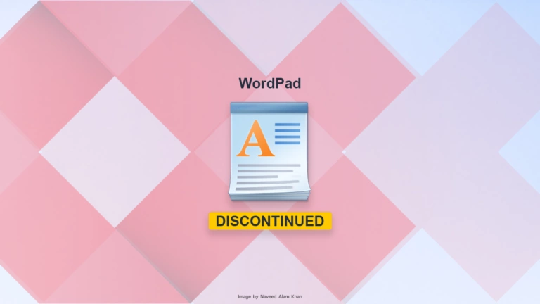 Microsoft Discontinue WordPad after 28 years of run