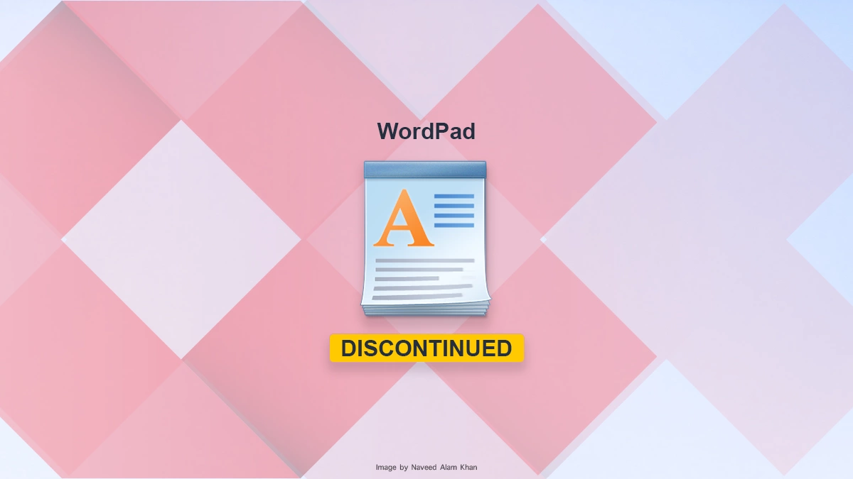 Microsoft Discontinue WordPad after 28 years of run