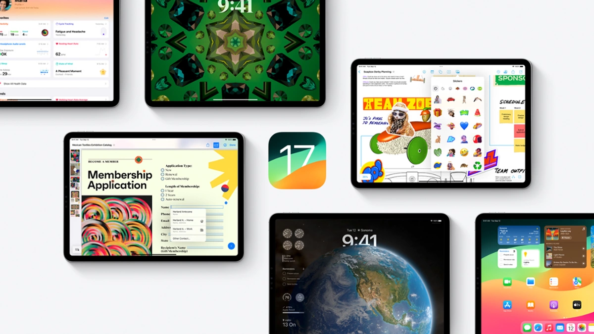 Apple Released iPadOS 17 for iPad