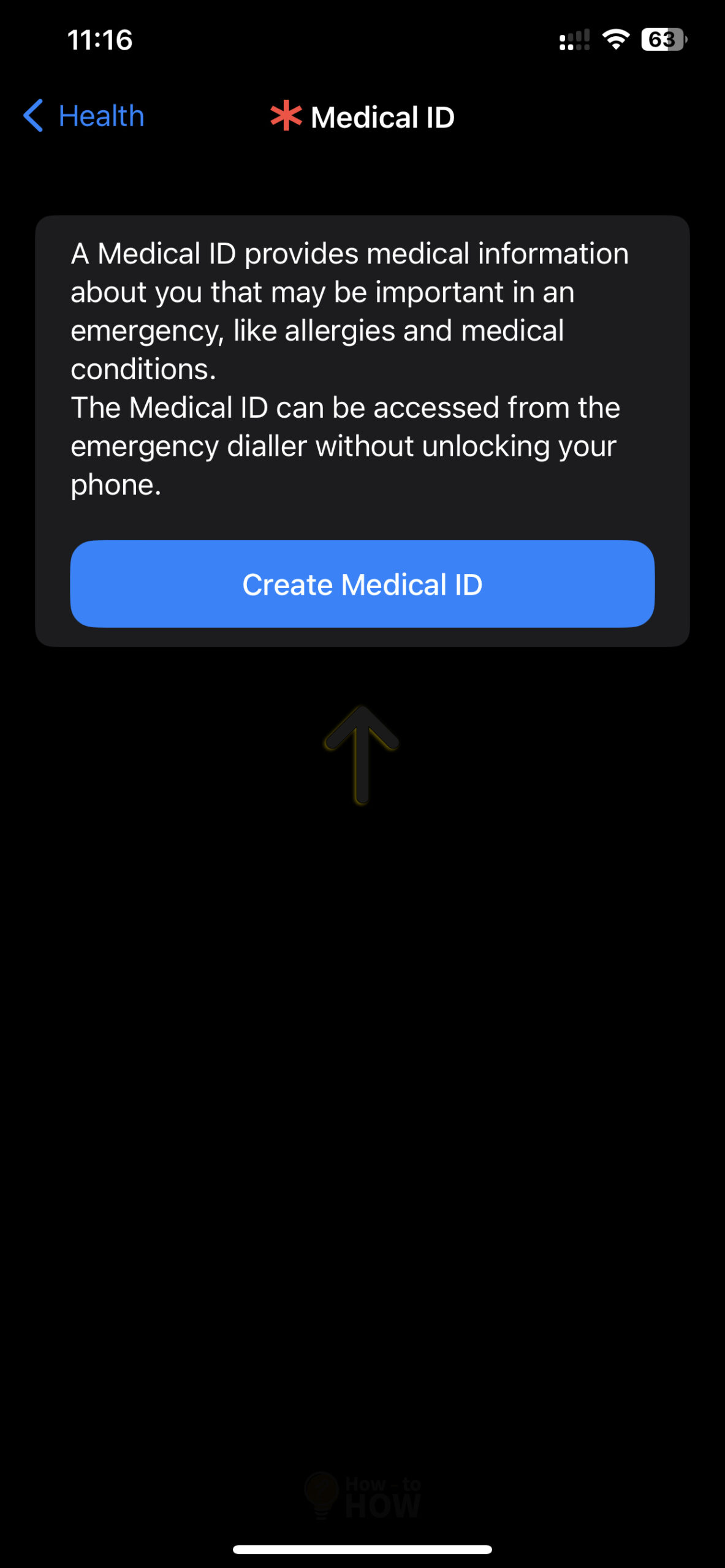 Create your Medical ID